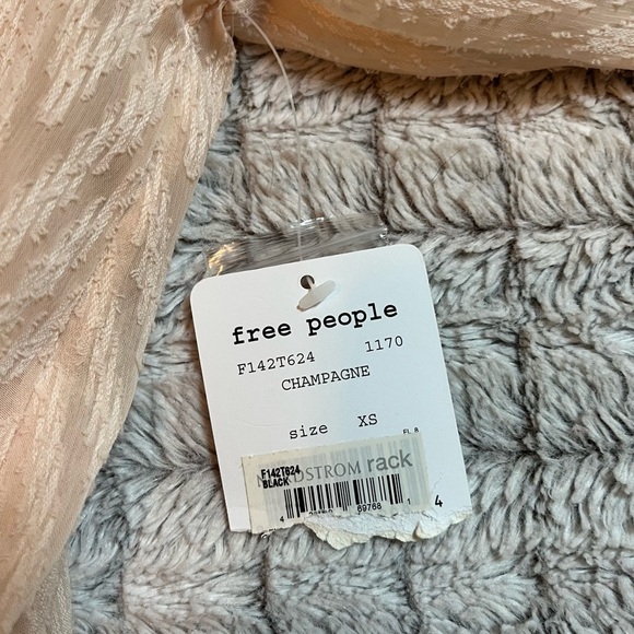 Free people High-Neck Back Button Blouse - Picture 5 of 5